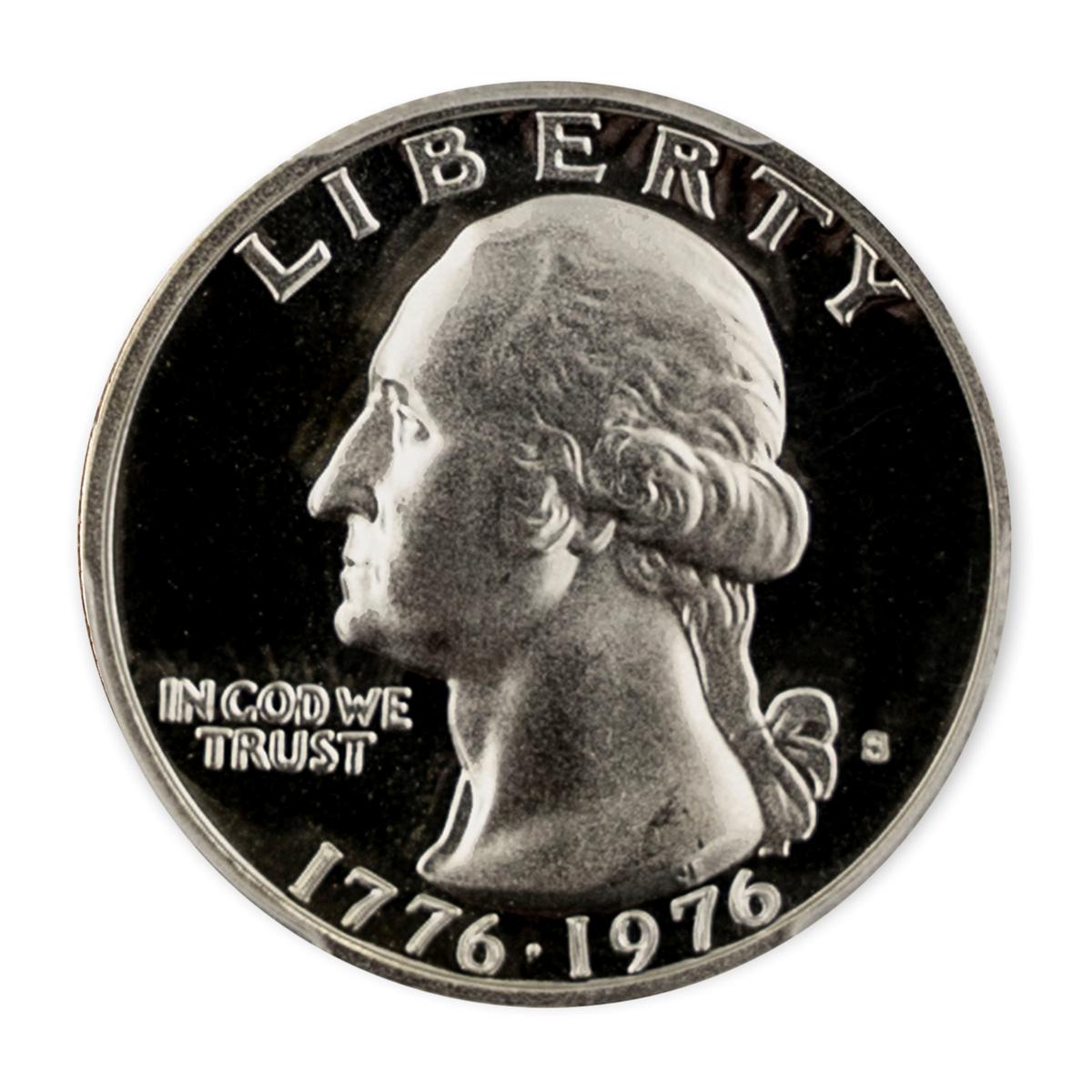1976 Dual-Date Bicentennial Uncirculated & Proof Silver 3-Coin