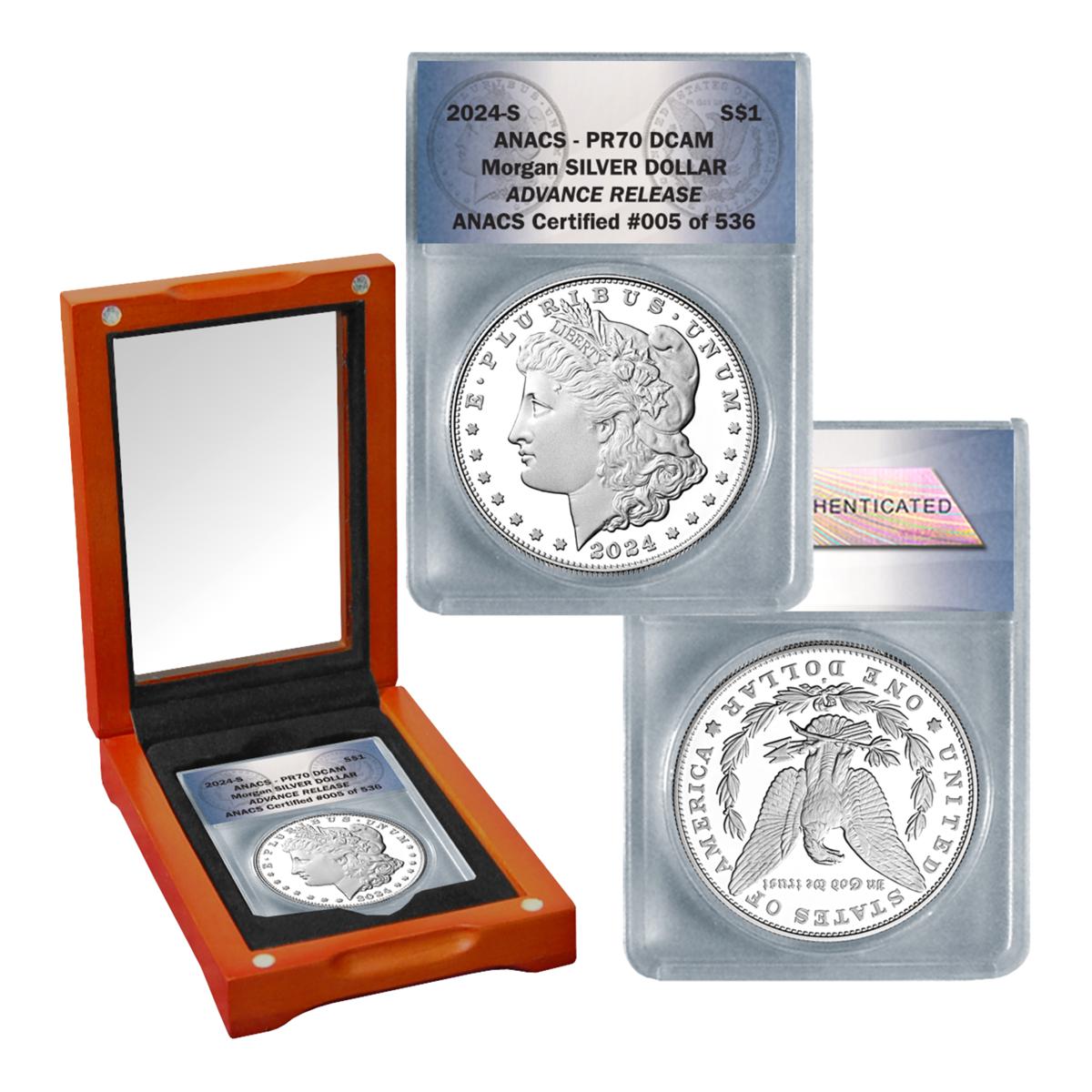 PCGS PR70DCAM 最高鑑定 2024-S モルガン 特別記念硬貨 コレクション