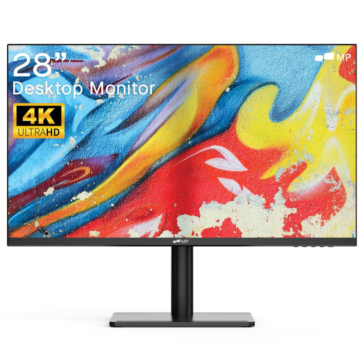 28In. 4K UHD LCD Monitor Brown 20918690 HSN