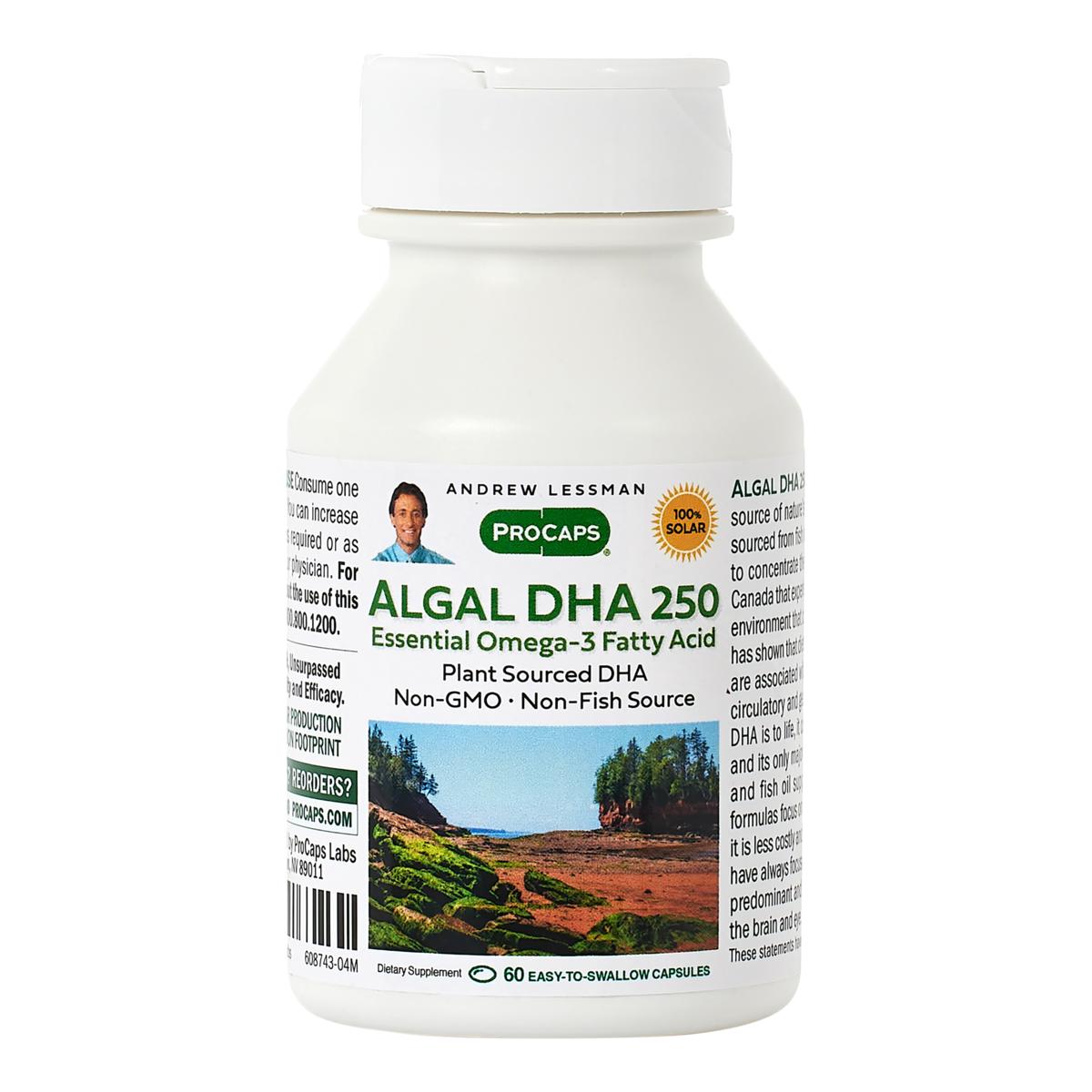 Algal DHA 250 - 60 Capsules