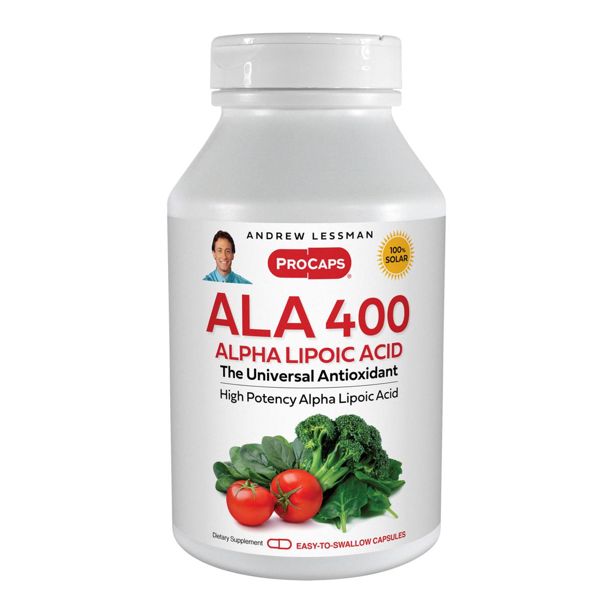 Alpha Lipoic Acid-400 - 240 Capsules
