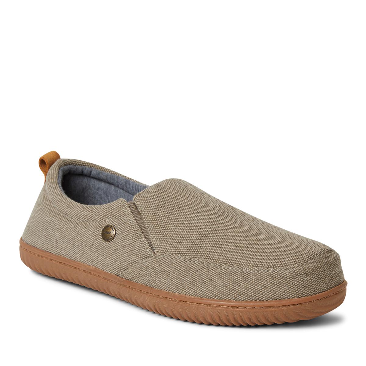 dearfoams men's closed back slipper