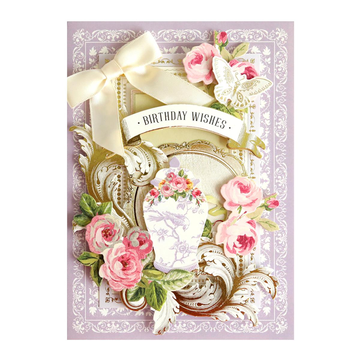  Anna Griffin Rocking Birthday Greeting Card Making Kit -  Complete Birthday Craft Gift Box - Cards, Layers, Stickers, Embellishments,  Envelopes, & More - DIY Card Making Supplies - Makes 20 Cards 