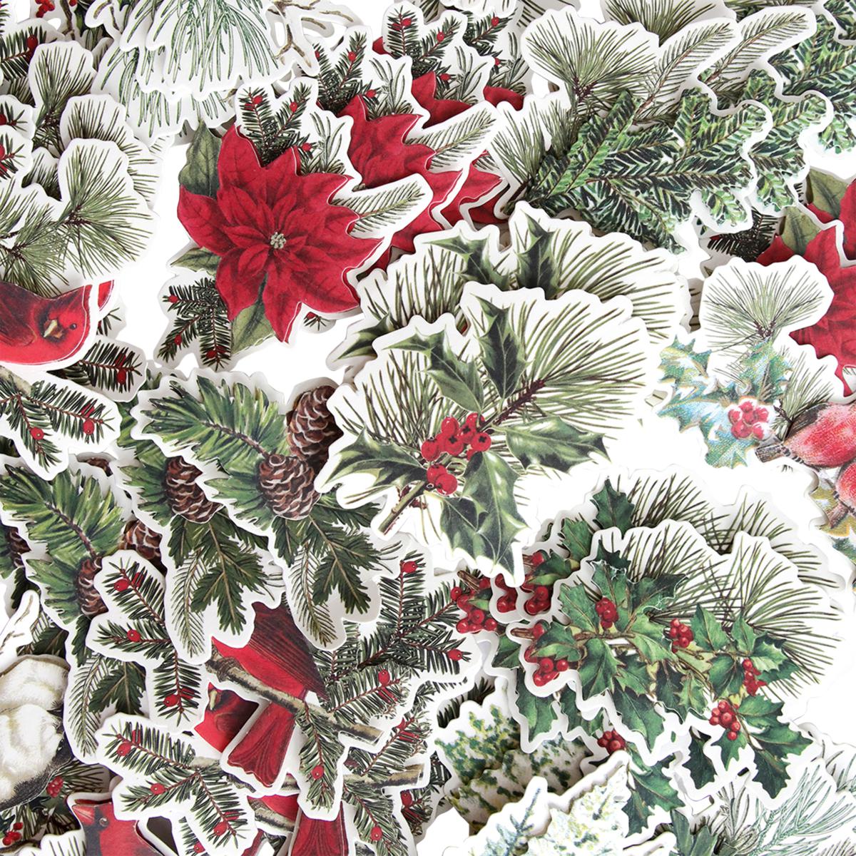 Anna Griffin® Christmas Woodland Stickers and Card Stock - 21806048