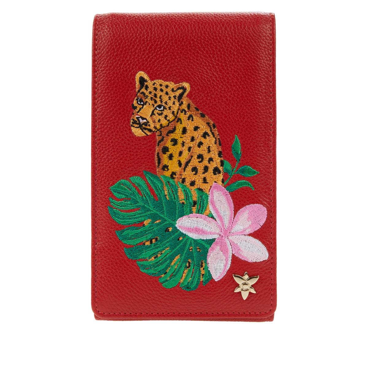 Gucci Embroidery Animals Pattern Case for iPhone 15 14 13 12 11