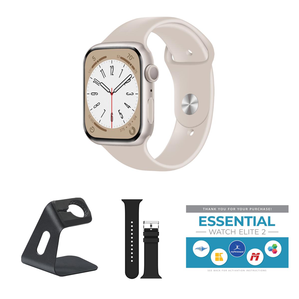 Starlight Watch Series Se 44mm Watch Se Family Setup Apple Watch 