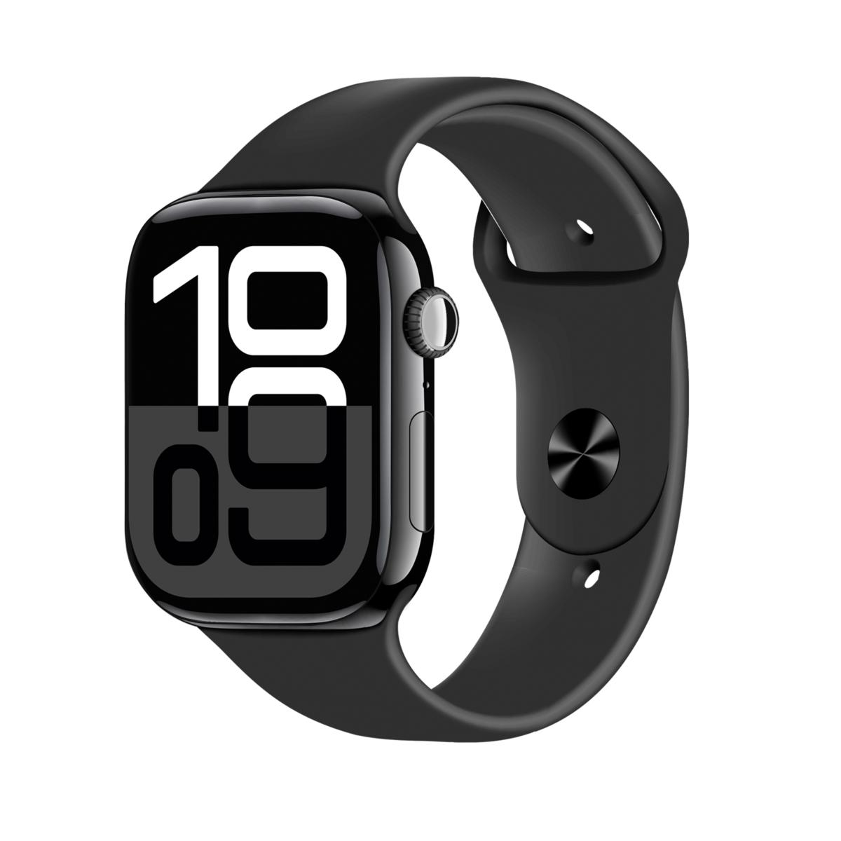 Apple Watch Series 10 GPS + Cellular 46mm M/L Bundle | HSN