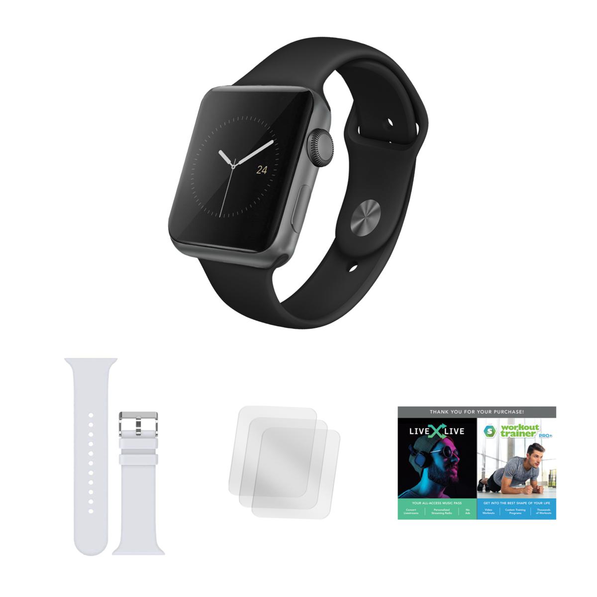 Apple Watch, Series 3 42mm GPS Bundle