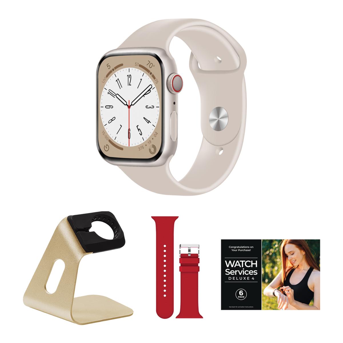 Apple Watch Series 8 GPS + Cellular Bundle | HSN