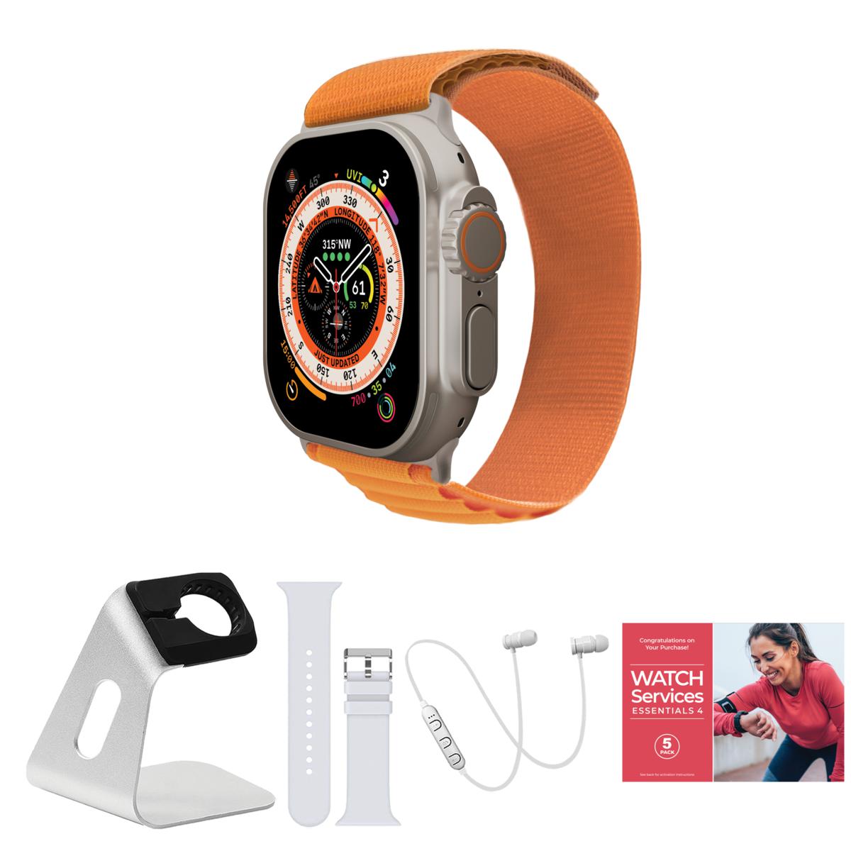 iWatch Series 8 Ultra Smart Watch With Rugged Titanium Case