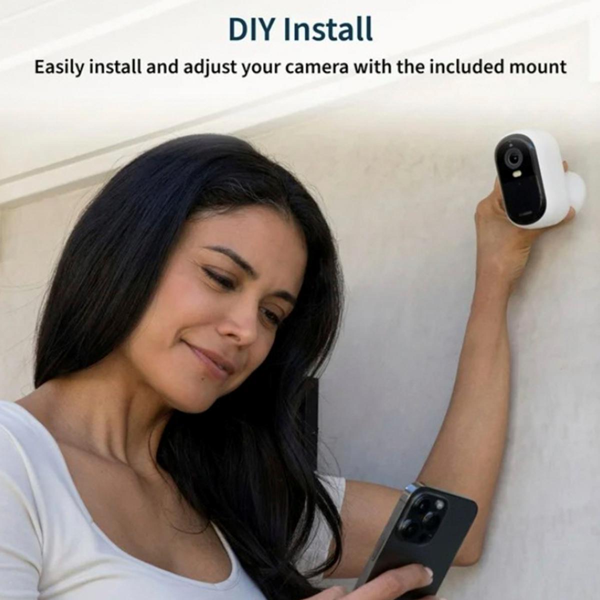 Arlo Essential 2K Outdoor Camera 2-pack with 2 Solar Panels | HSN