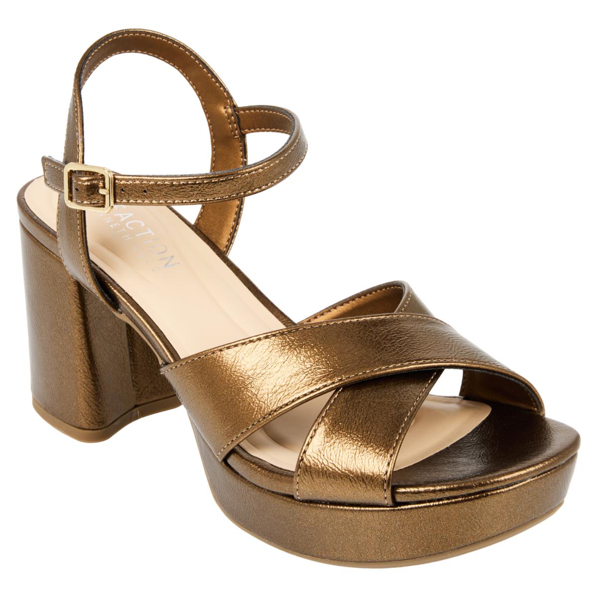 "As Is" Kenneth Cole Reaction Reeva Platform Sandal