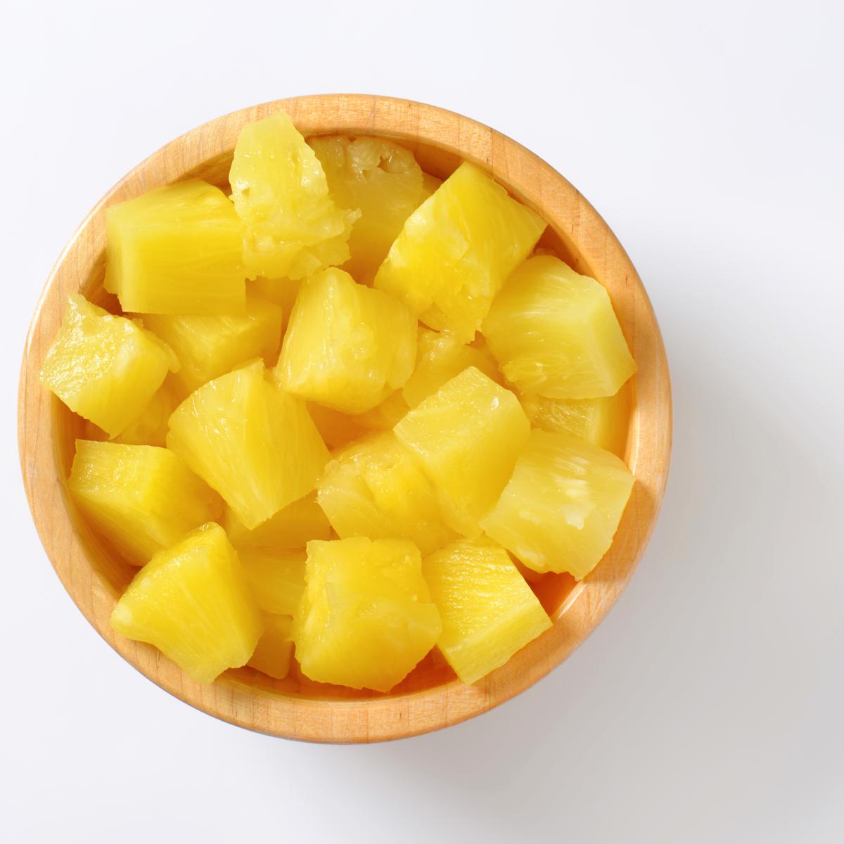 New World Farms Organic Pineapple Chunks, 4 lbs