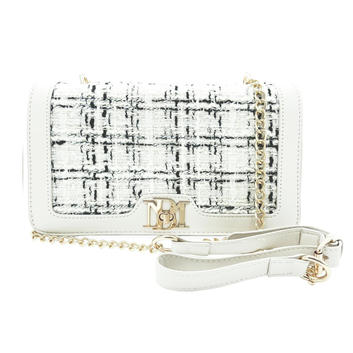 River island white online bag