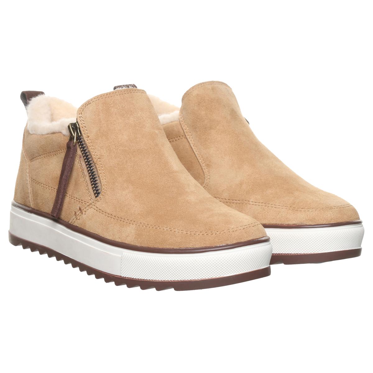 BEARPAW® Amanza Suede Sneaker with Rain & Stain Repellent