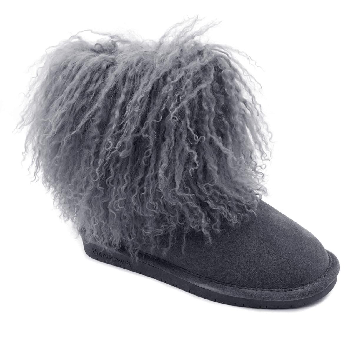 Regina Imports | Anna | Rabbit Fur Boots | Women's Rabbit Fur / Natural / 7