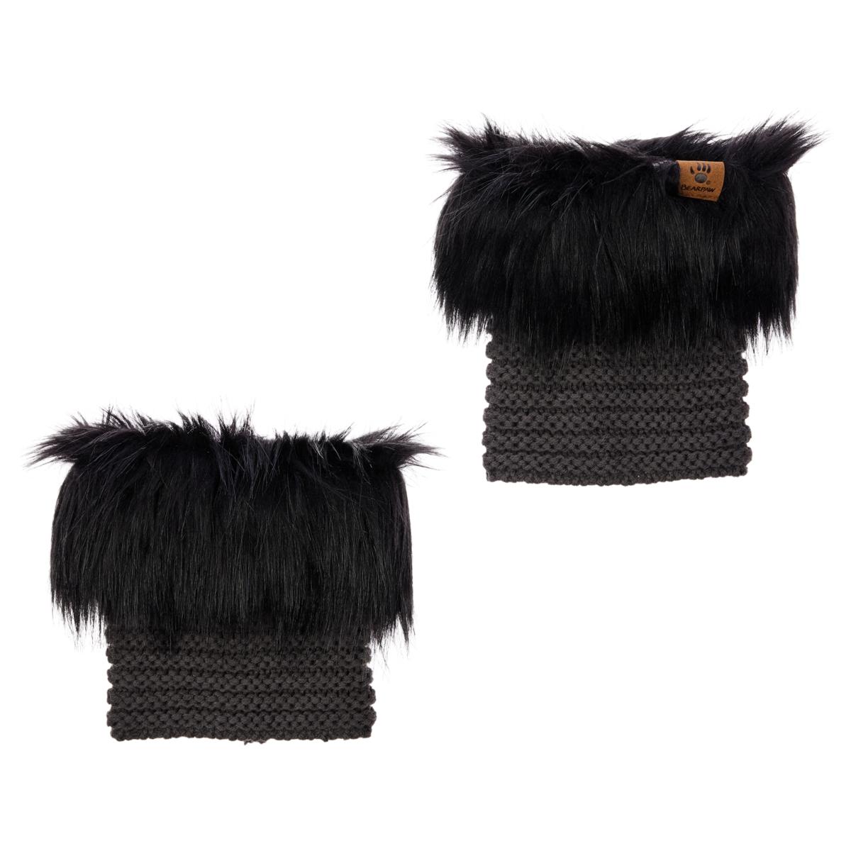 faux fur boot toppers