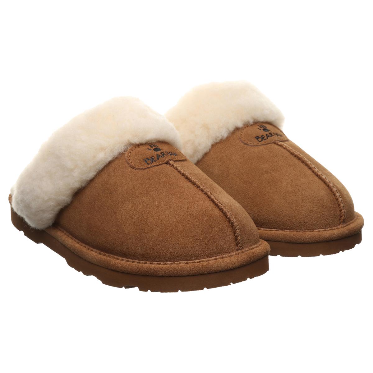 BEARPAW® Loki II Suede Slipper with Rain Stain Repellent