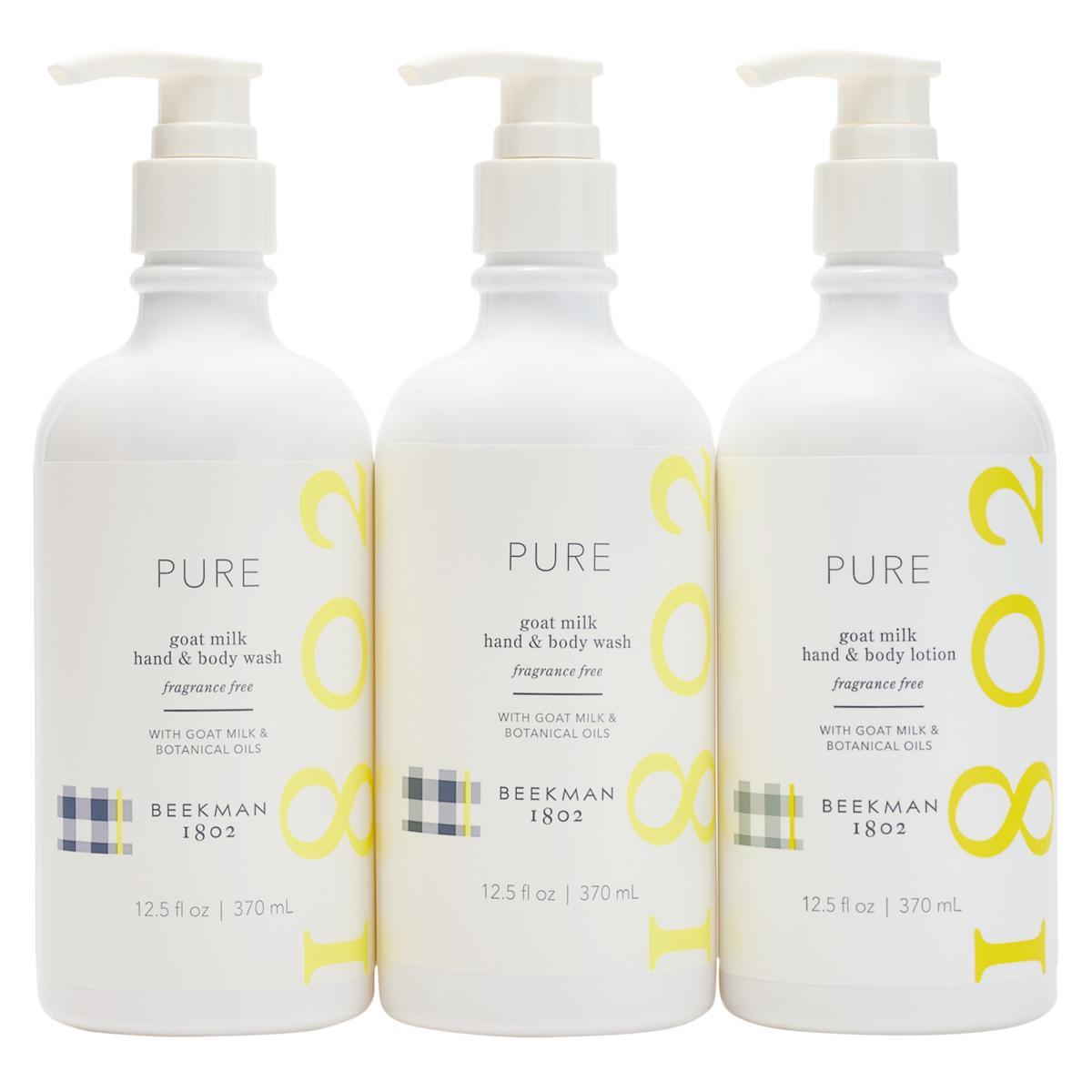 Beekman 1802 Goat Milk Hand and Body Care Trio - Pure | HSN
