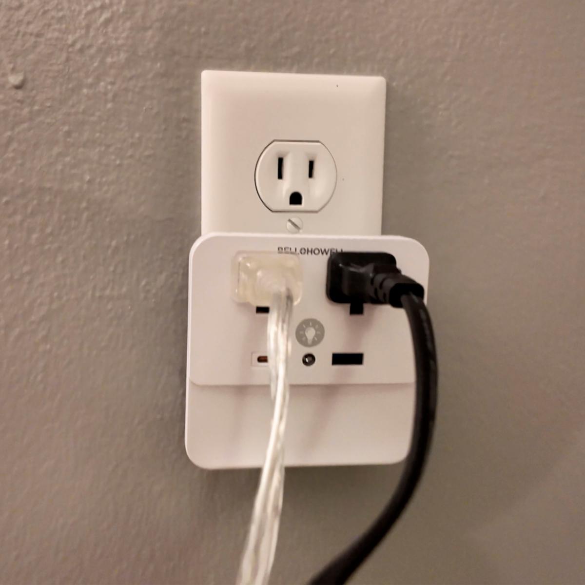Bell + Howell Spin Power White Rotary 125 V 4-Outlet Charging Station W 6 Usb Ports 2889 332053246