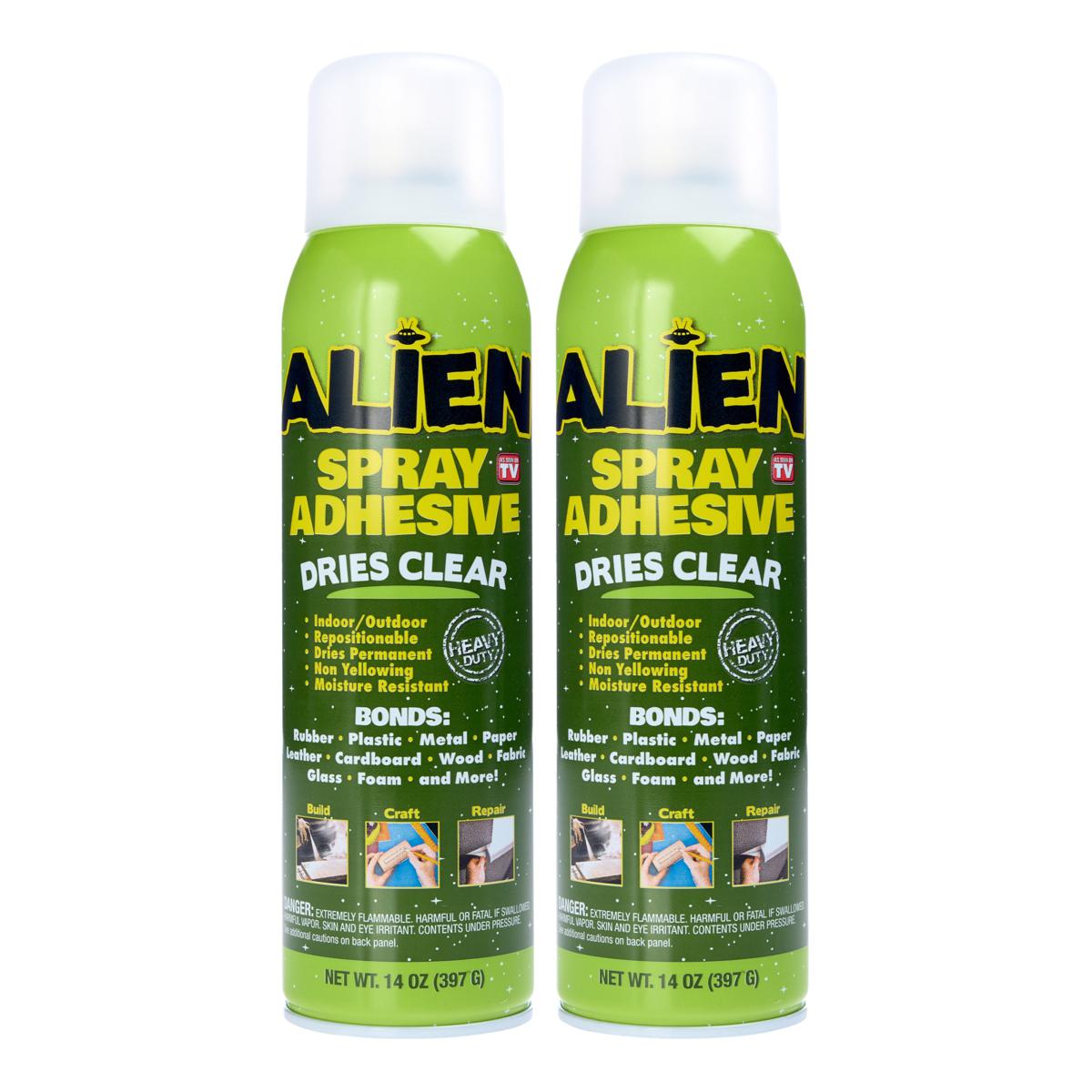 Bell+Howell Alien Spray Adhesive - 2-pack - 23336017 | HSN