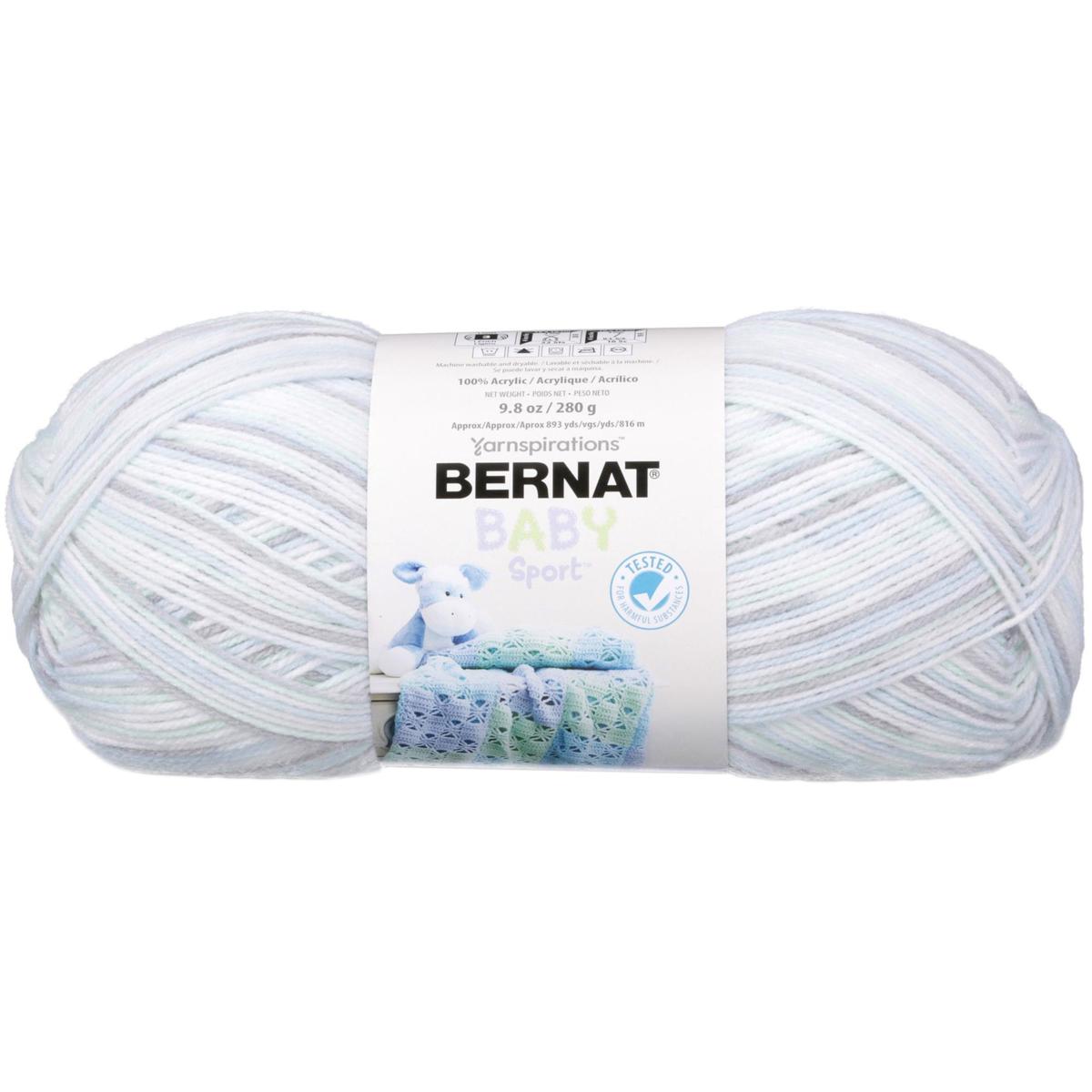 Bernat Baby Blanket Yarn - Pink/Blue