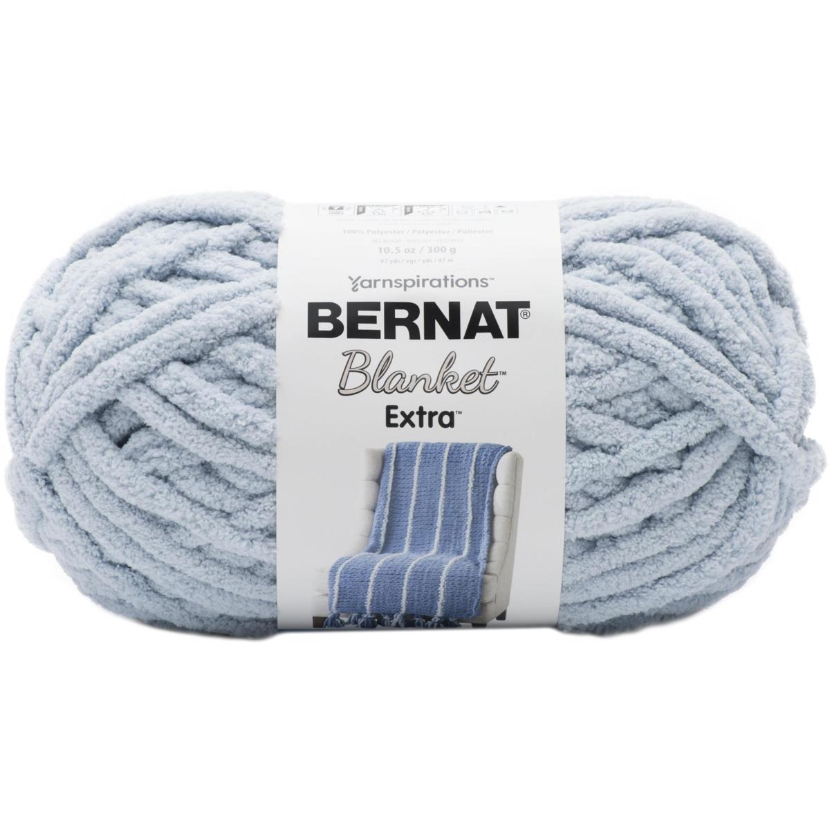 bernat blanket extra faded blues