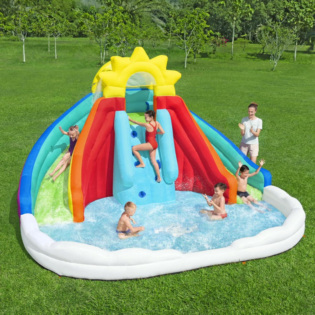 Slide 18 Ft Inflatable Pool Omega Inflatables Factory 18FT Big