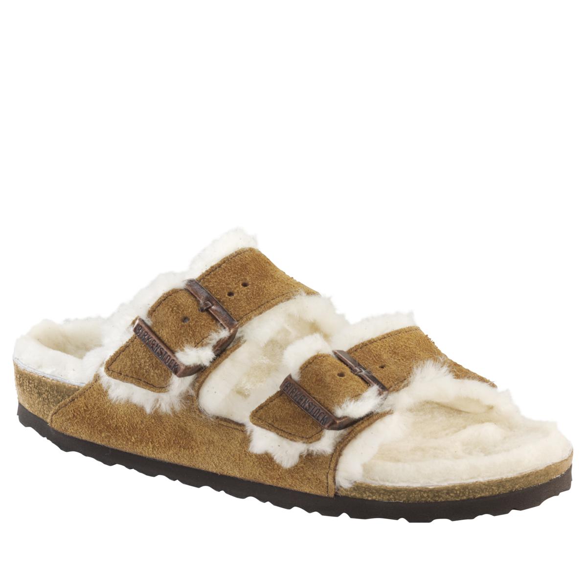 birkenstock arizona shearling
