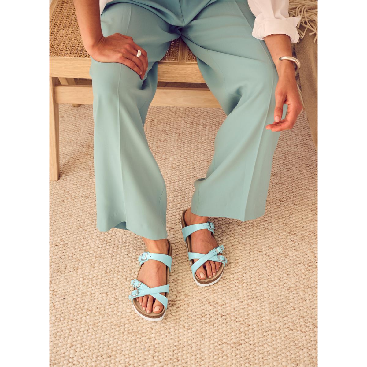 Birkenstock Franca Embossed Slide Sandal HSN