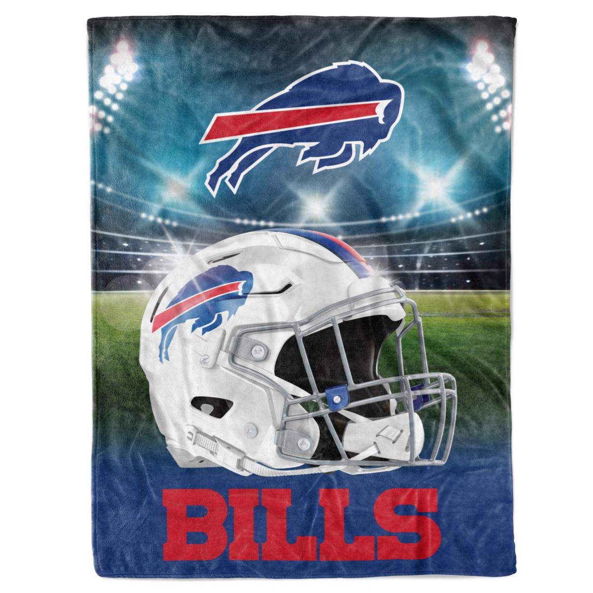 Buffalo Bills 60 x 70 Echo Wordmark Lightweight Blanket