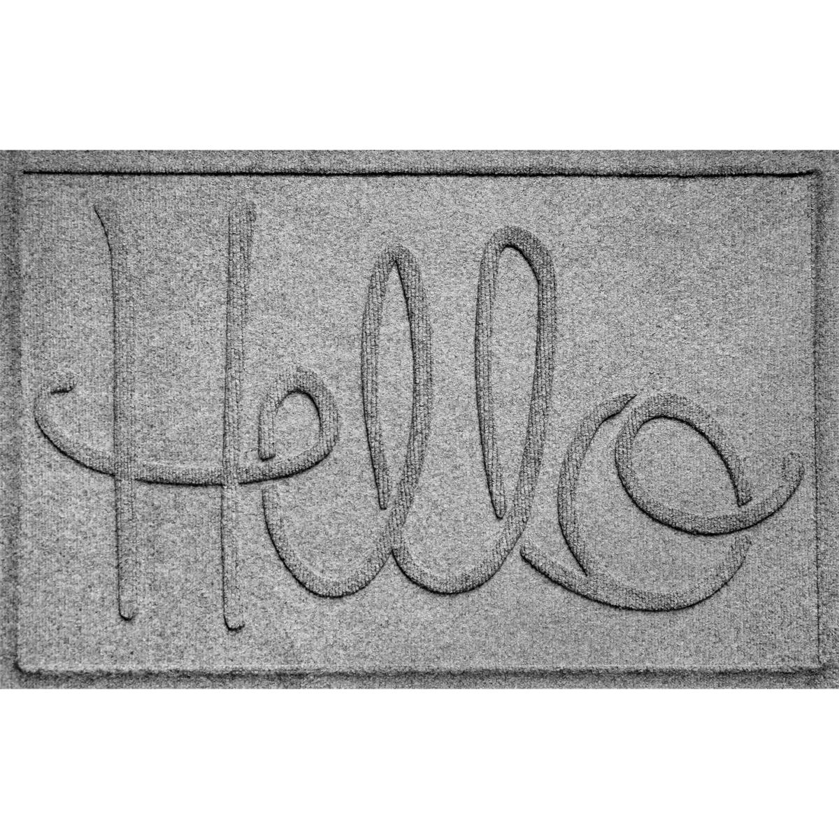 Bungalow Flooring WaterHog Hello Door Mat 2' x 3' 20363911 HSN