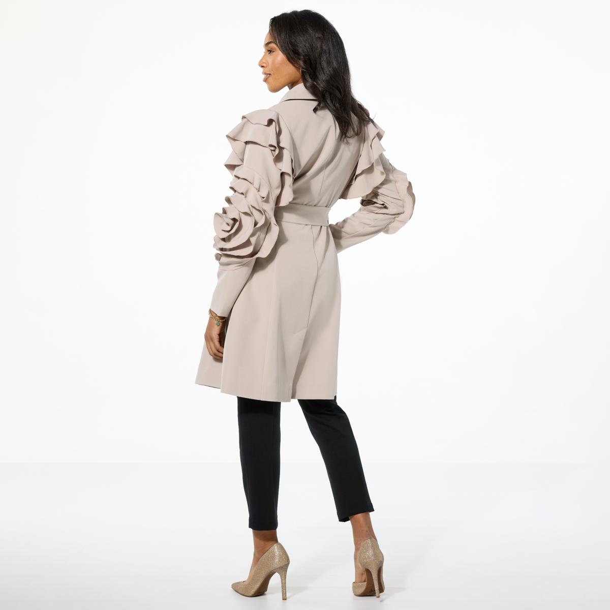 Christian siriano long coat online