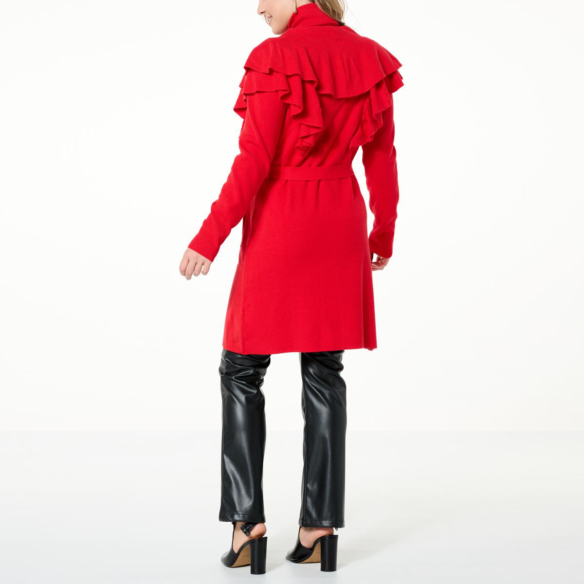 C Wonder by Christian Siriano Belted Trench Coat