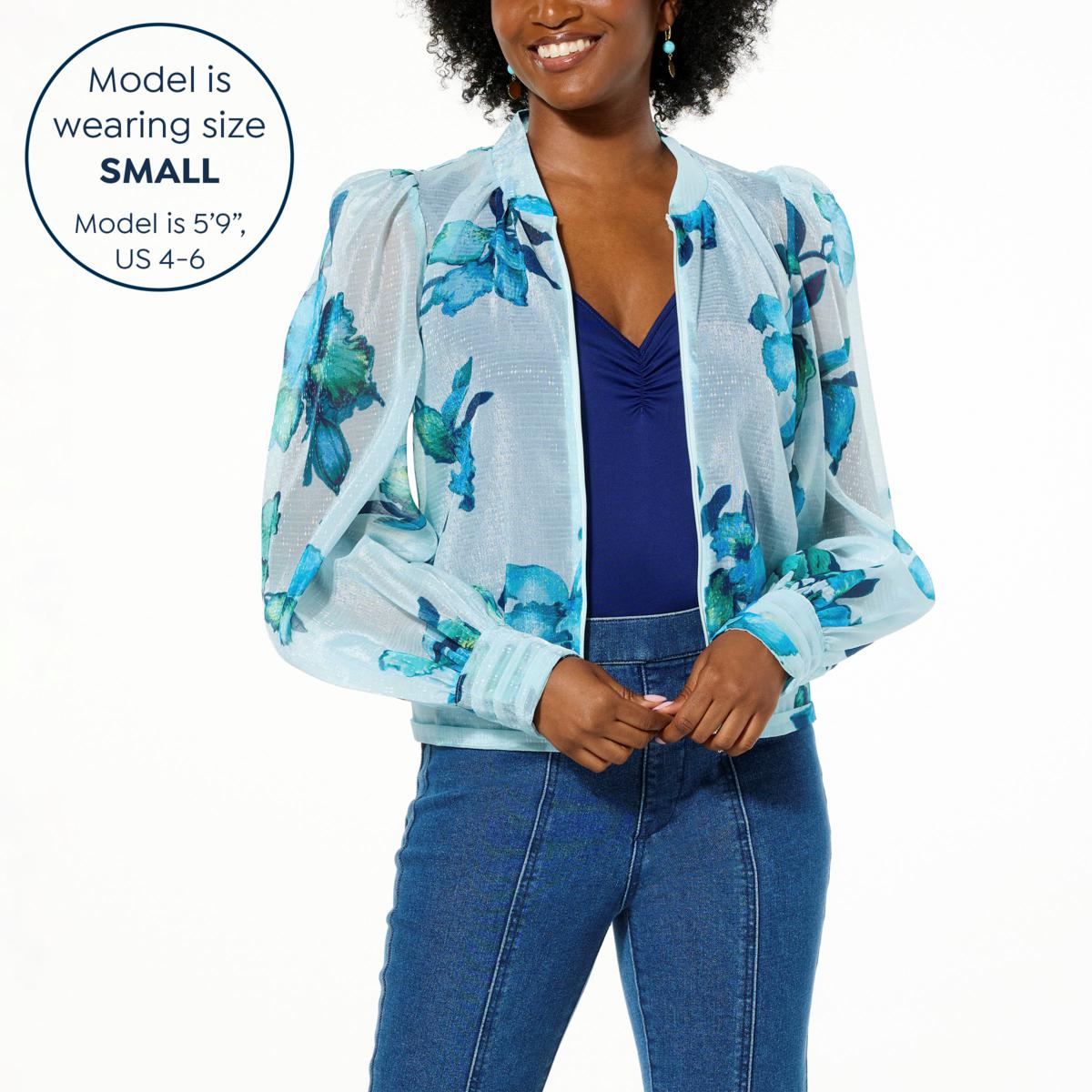 C Wonder Organza Jacket | HSN