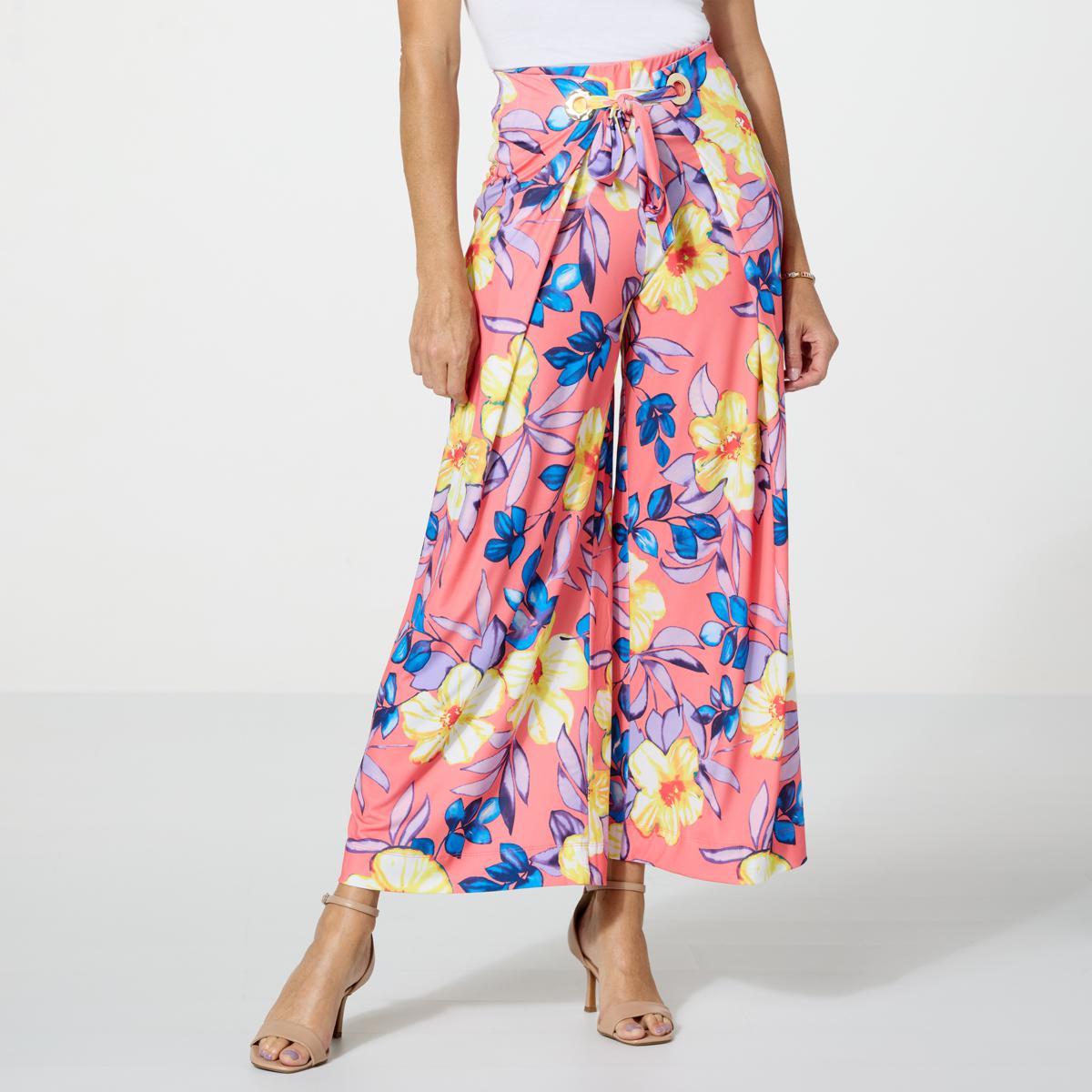 C Wonder Overlap Wrap Front Pant | HSN
