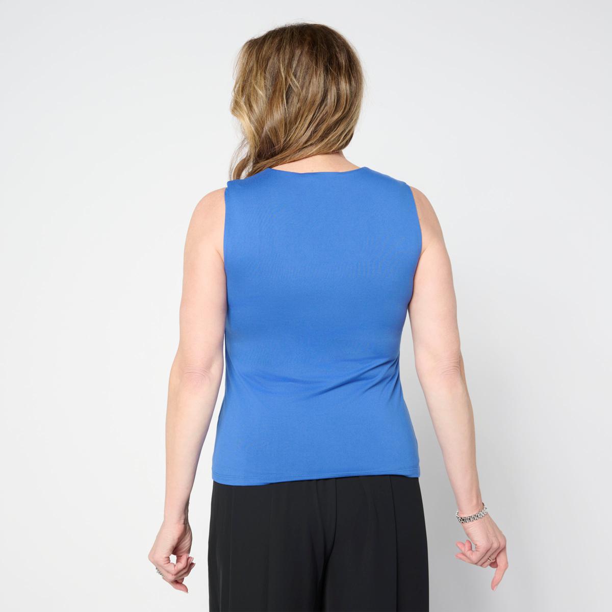 C Wonder Yummy Knit Square-Neck Tank | HSN