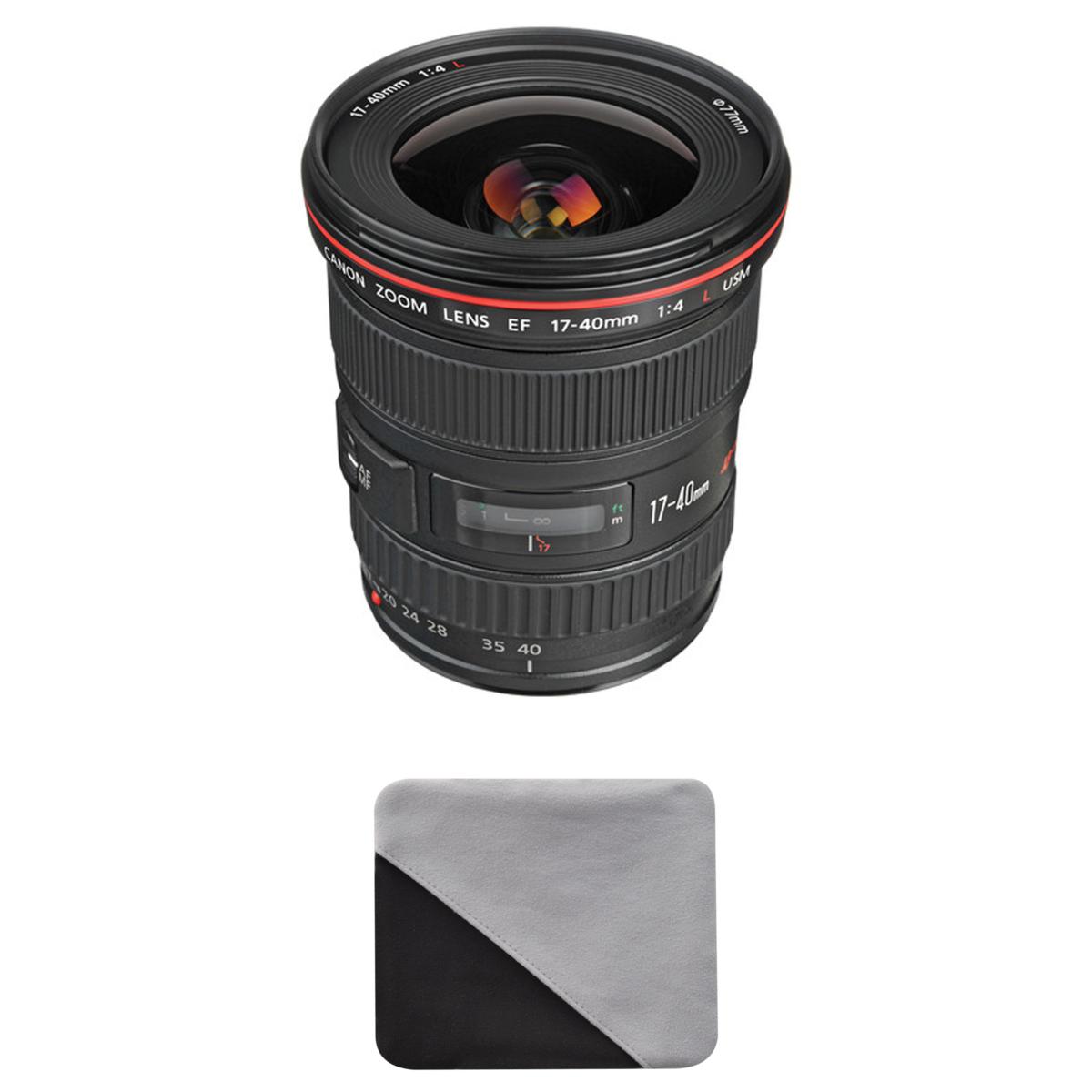 Canon EF 17-40mm f/4L USM Lens Bundle - 20328277 | HSN