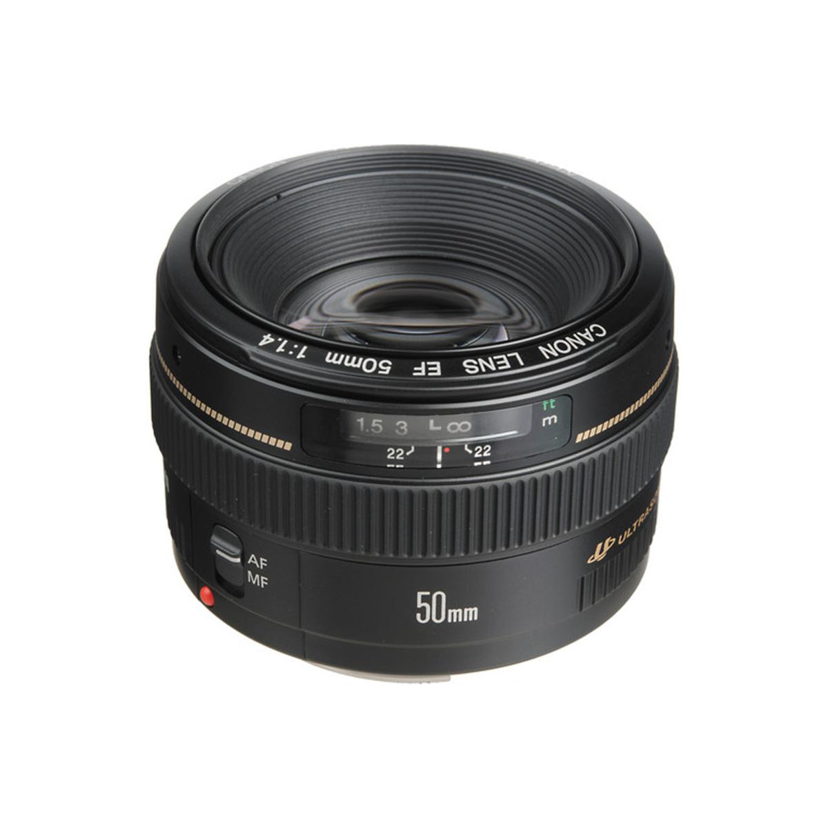 Canon EF 50mm f/1.4 USM Lens Bundle