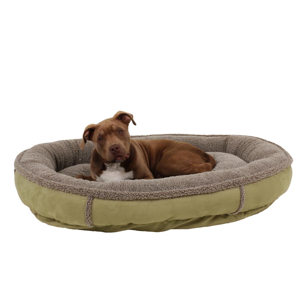 Large round 2024 pet bed