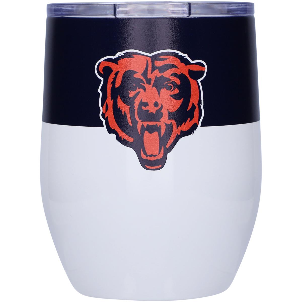 Chicago Bears 16oz Colorblock Stainless Curved Beverage