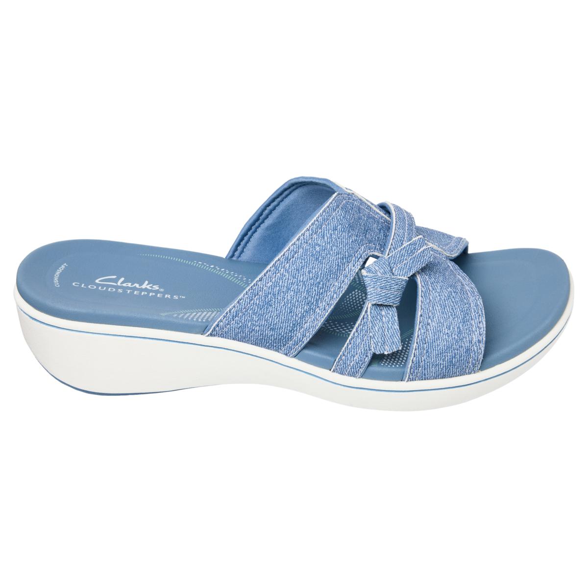 Clarks Cloudsteppers Breeze Rae Mia Athleisure Wedge | HSN