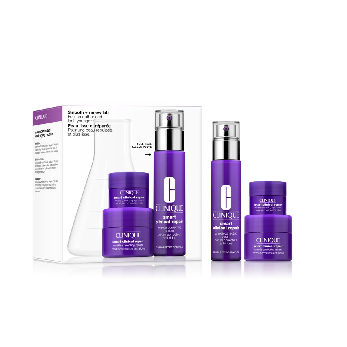 Clinique Smooth & Renew Lab Skincare Set - 23373476 | HSN