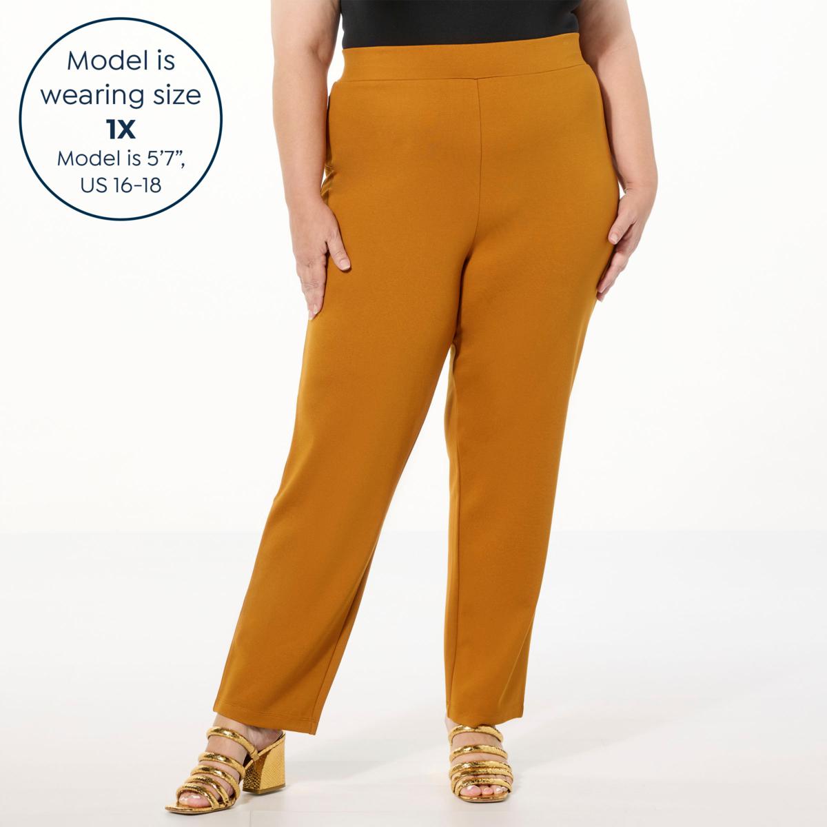 Colleen Lopez Perfect 10 Slim-Leg Ponte Pant - 22951096 | HSN