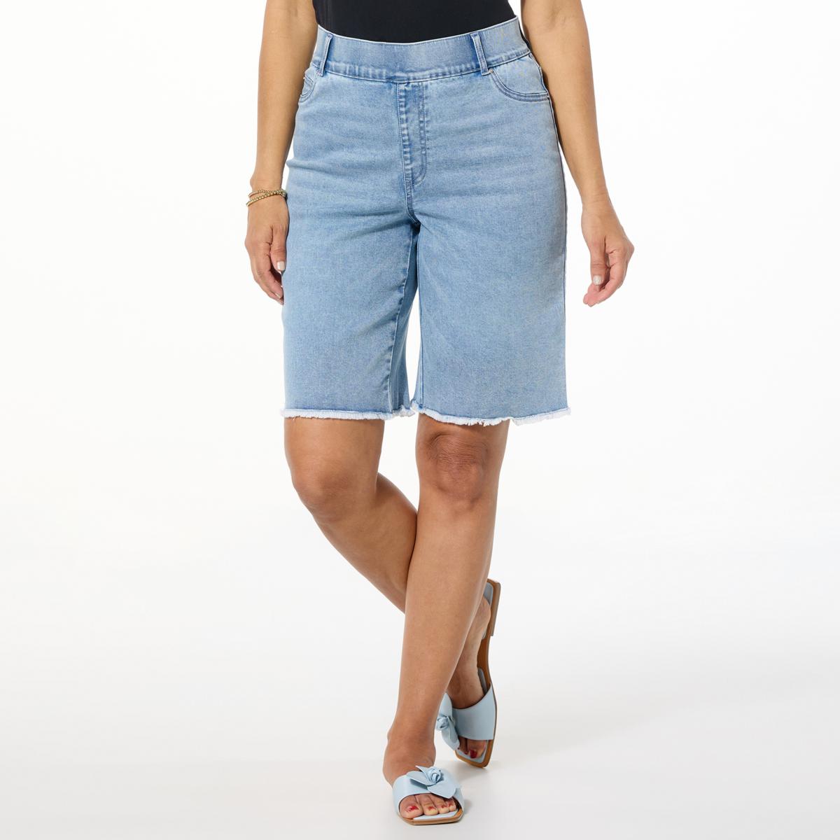 Colleen Lopez Stretch Denim Short - 23459144 | HSN