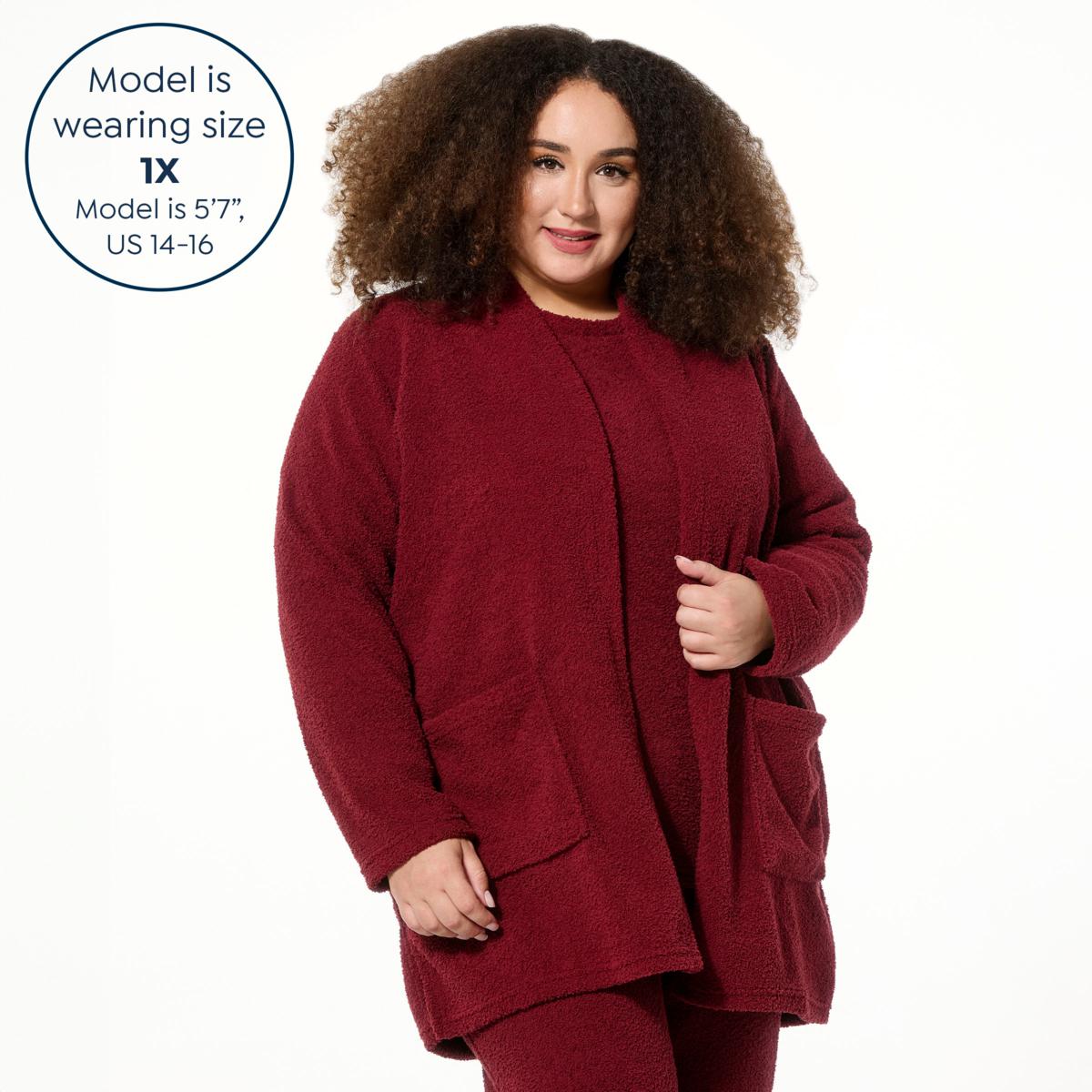 Comfort Code Marshmallow Knit Cozy Cardigan | HSN