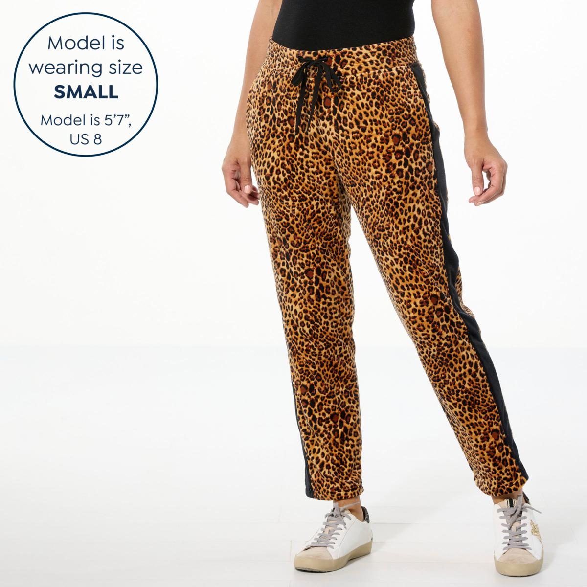 Comfort Code Plush Velour Pull-On Slim Pant - 23225246 | HSN