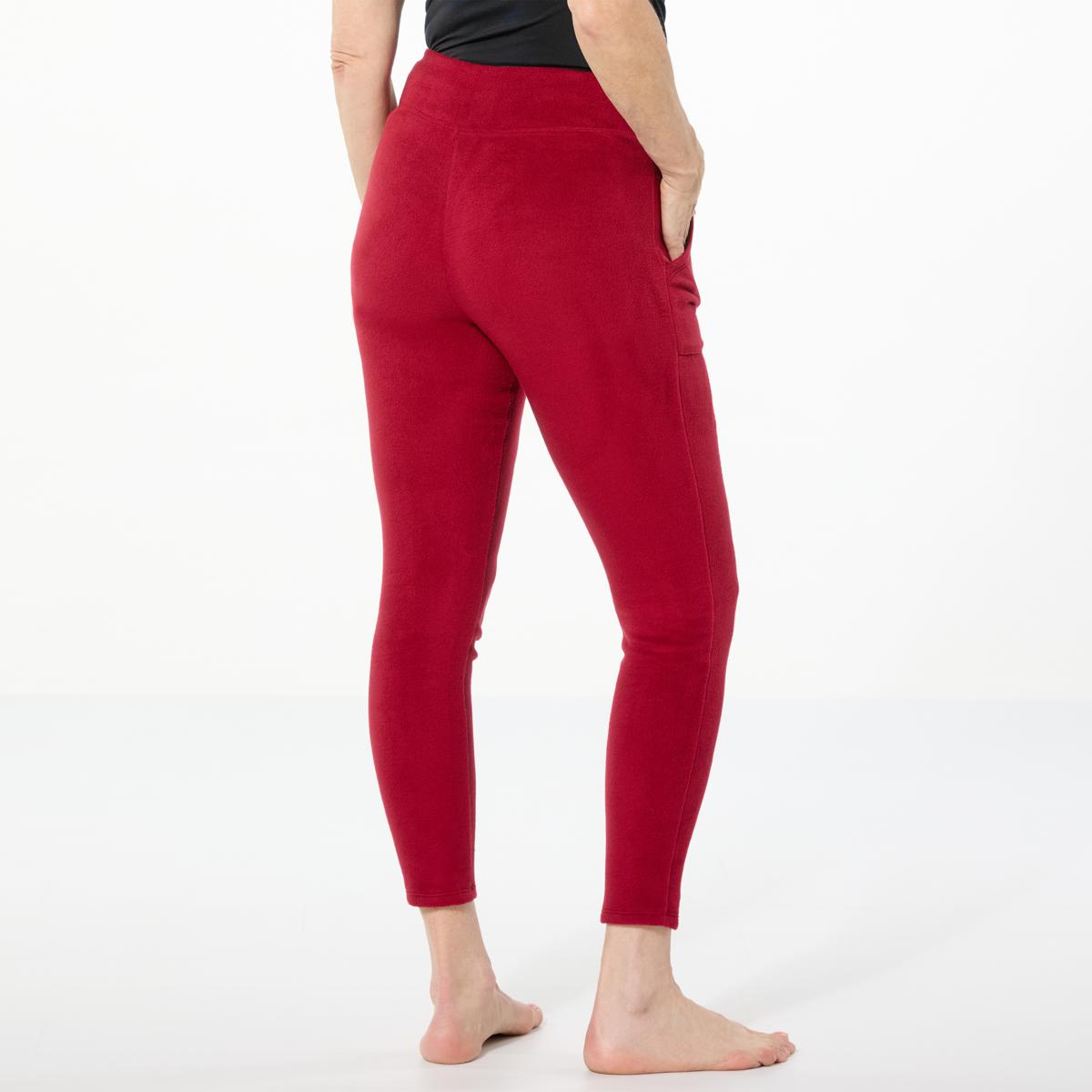 Stretch fleece leggings store