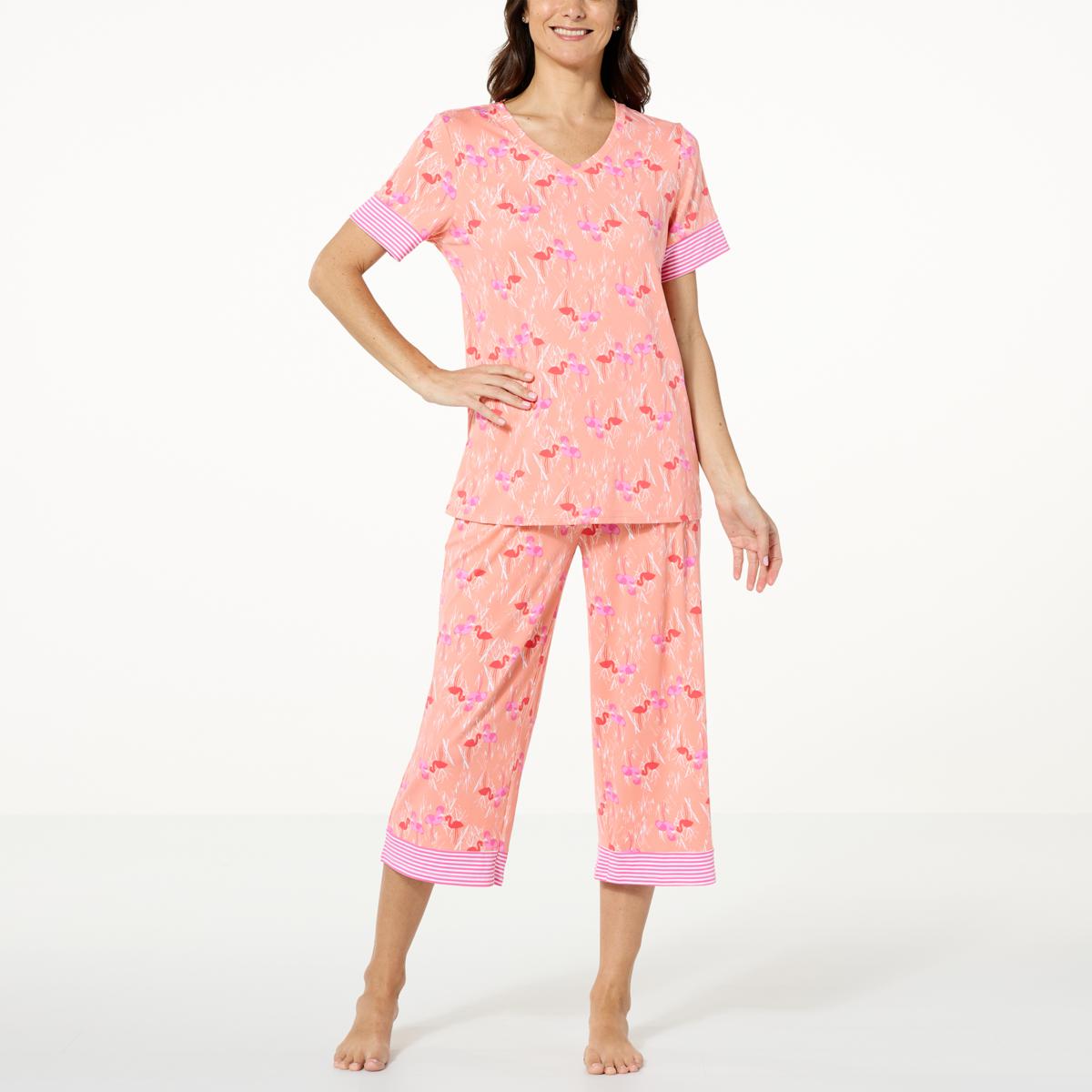 Petite capri online pajamas