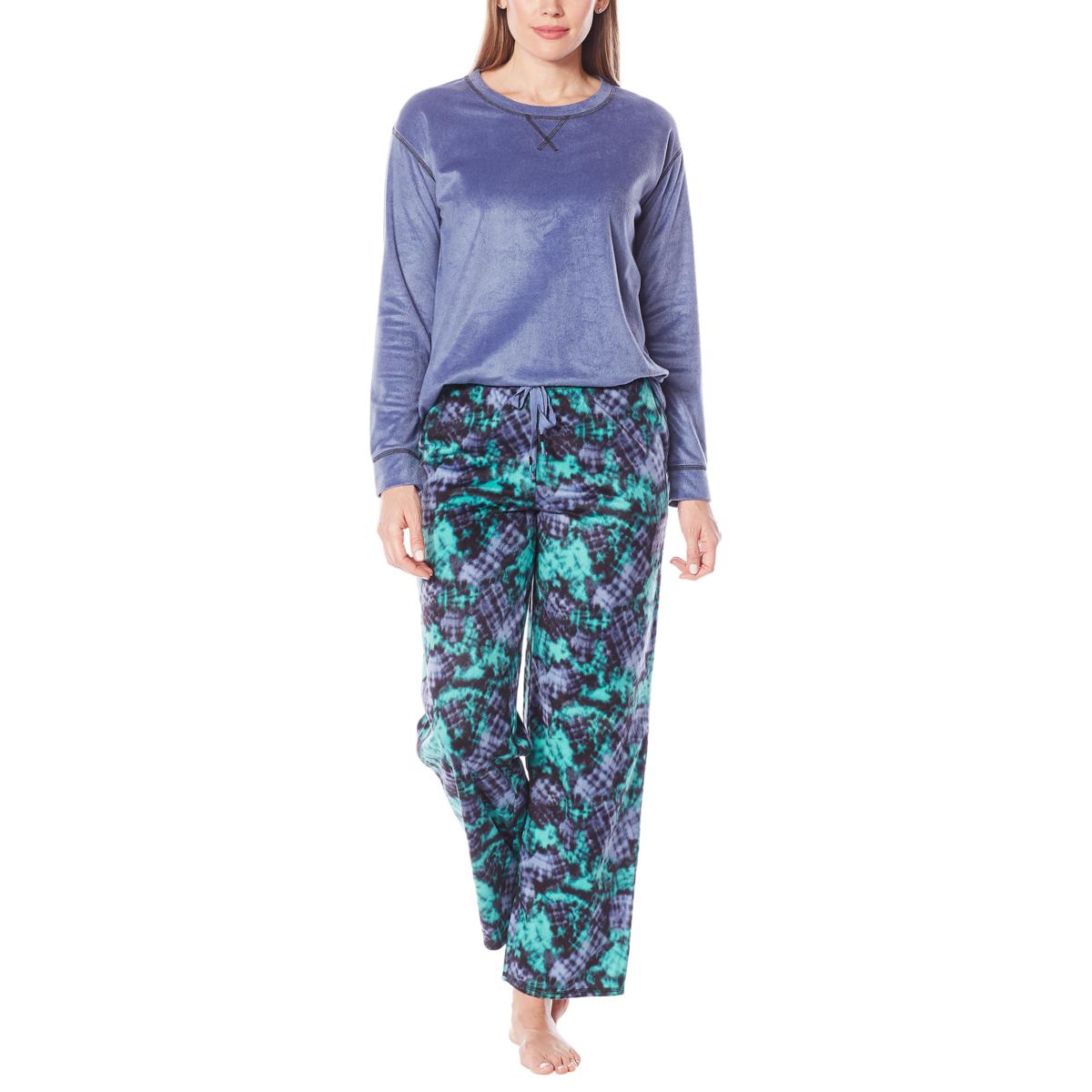 Comfort Code Sueded Microfleece PJ Set 20127144 HSN